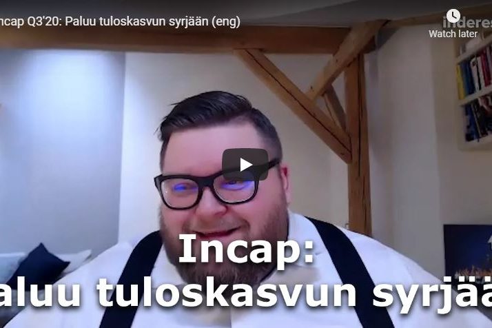 Inderes interview with Otto Pukk Q3 2020