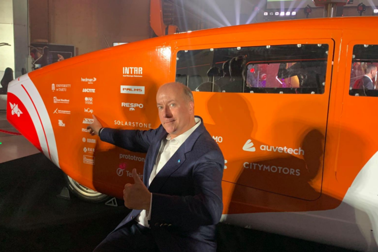 Incap backs Solaride, first solar-powered car in the Baltics