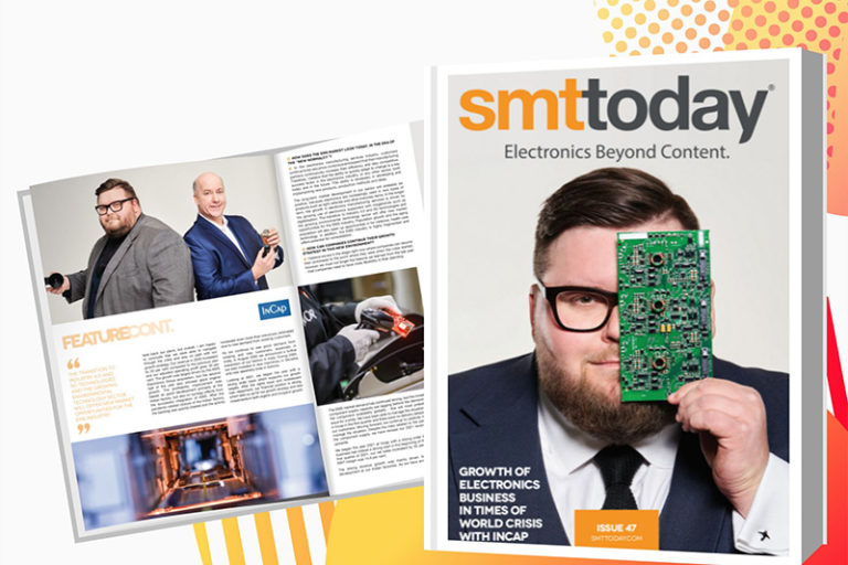 Otto Pukk on the cover of SMT Today