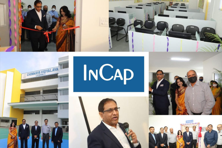 22.12.2021 Incap India sponsored an entire computer lab at a local school