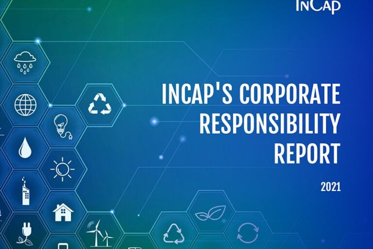 Incap Corporation published its fresh Corporate Responsibility Report 2021