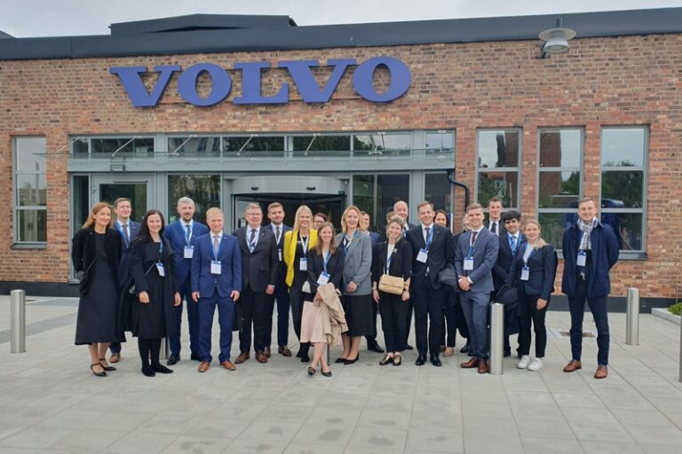 2022.05.24 Greg Grace visiting Swedish businesses with delegation of Estonian Prime Minister