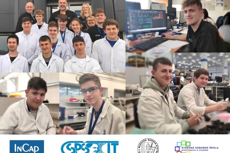 2022.06.03 Students spent their internship at Incap Slovakia