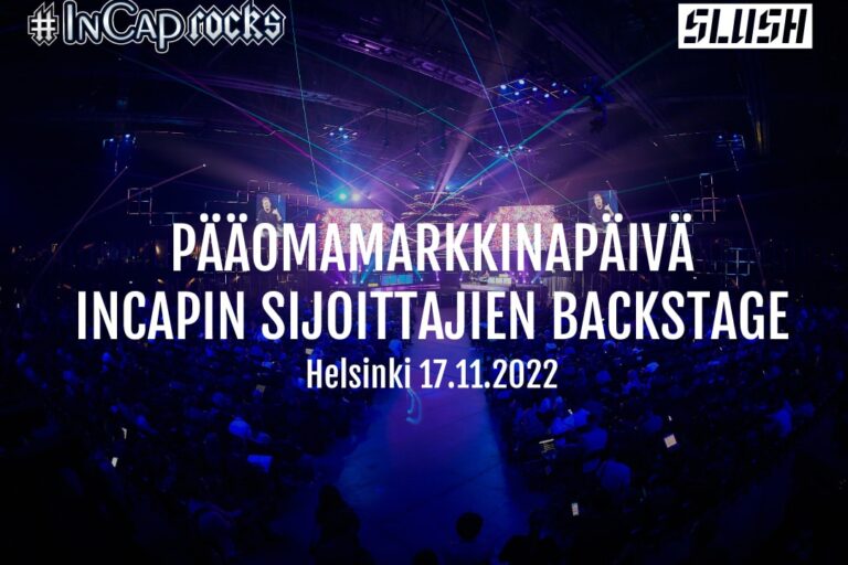 Incapin pääomamarkkinapäivä 17.11.2022