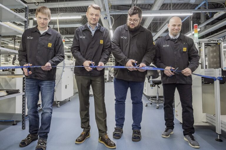 Incap Estonia opened new production machinery at the Kuressaare factory