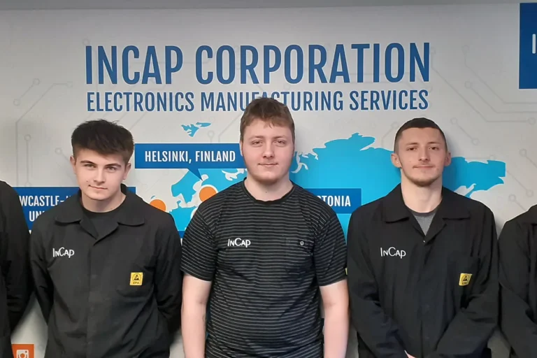 Apprenticeship course at Incap UK