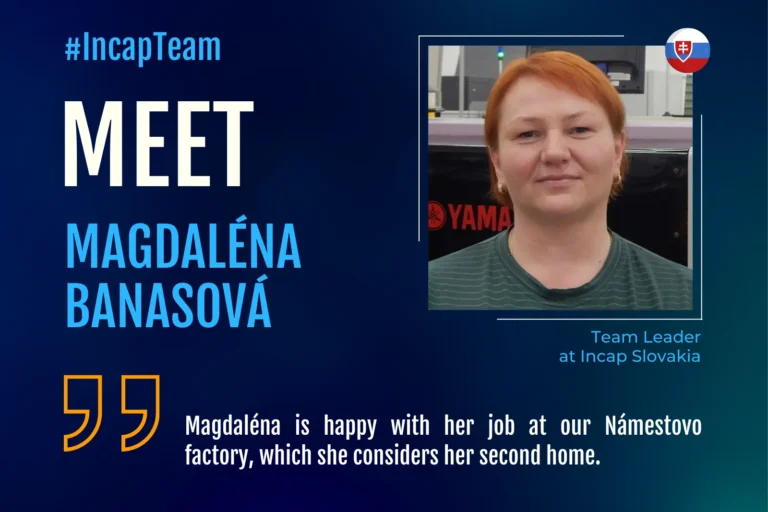 Meet our team: Magdaléna Banasová from Incap Slovakia