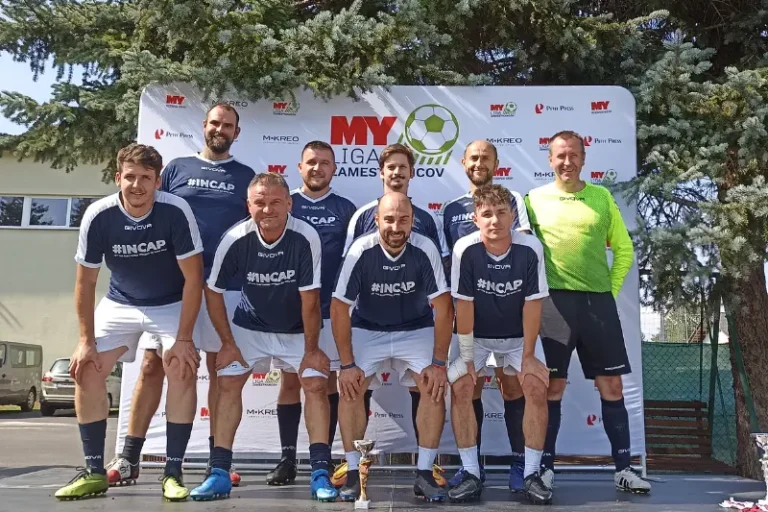 Incap Slovakia participated in the Slovak employees' football league
