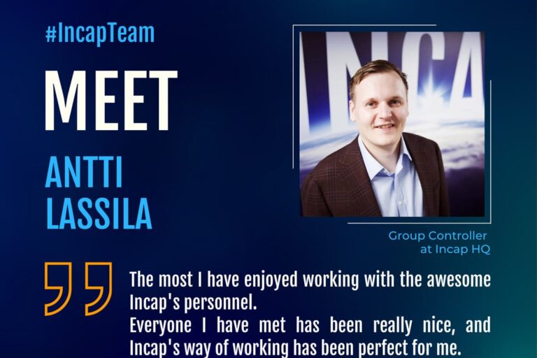 Antti Lassila: Incap Oyj:n Group Controller