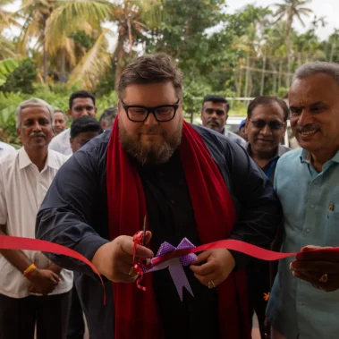 Incap India - Opening of a health care centre and a library