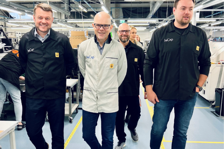 Estonian Minister of Economic Affairs and Information Technology visited Incap Estonia