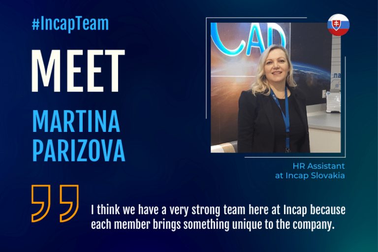 Meet Martina Parizova, Incap Slovakia's HR Assistant