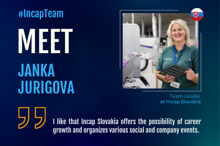 Meet our team: Janka Jurigova from Incap Slovakia