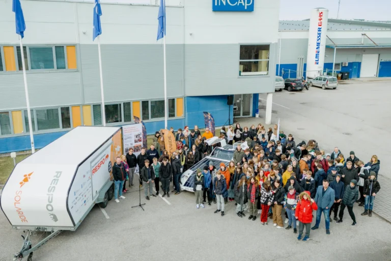 Incap Estonia teamed up with Solaride to fuel youth excitement for the world of engineering