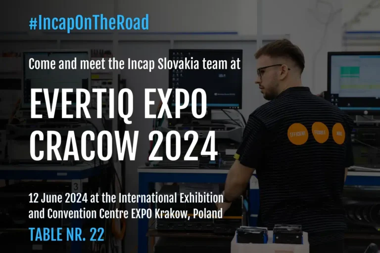 Incap Slovakia is participating in Evertiq Expo Cracow 2024