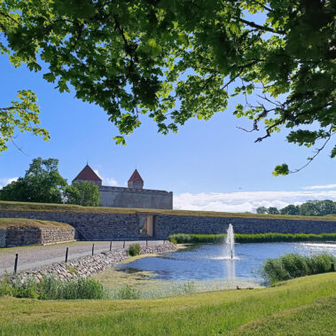 Kuressaare Episcopal Castle in Saaremaa, Estonia