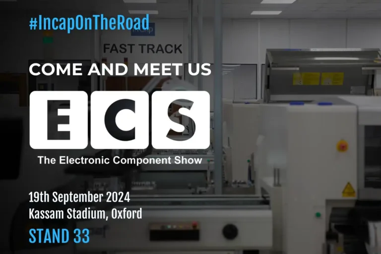 Meet Incap UK at The Electronic Component Show 2024