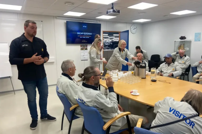 Thomas Johann Seebeck Department of Electronics visited Incap Estonia