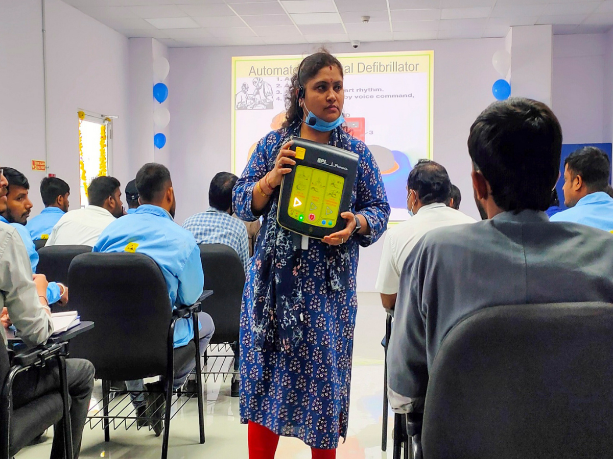 Health and safety initiatives at Incap India Health and safety initiatives at Incap India