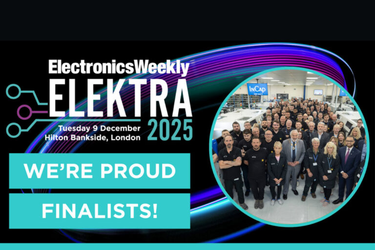Incap UK named finalist for Elektra Awards 2025