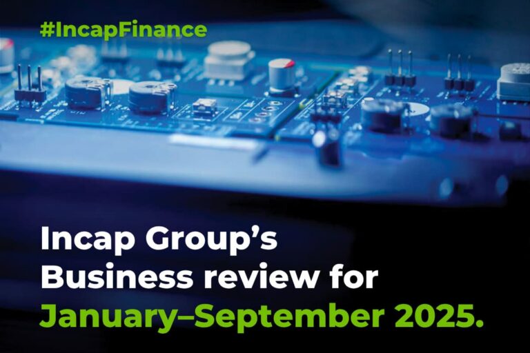 Incap Corporation: Incap Group’s business review for January–September 2025 (unaudited)