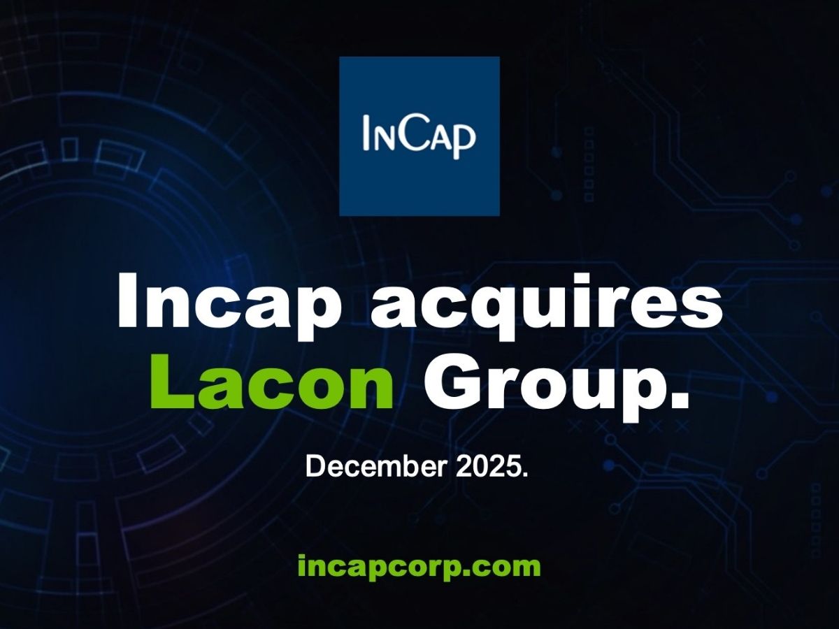 Rewatch the webcast on Incap’s acquisition of Lacon Group