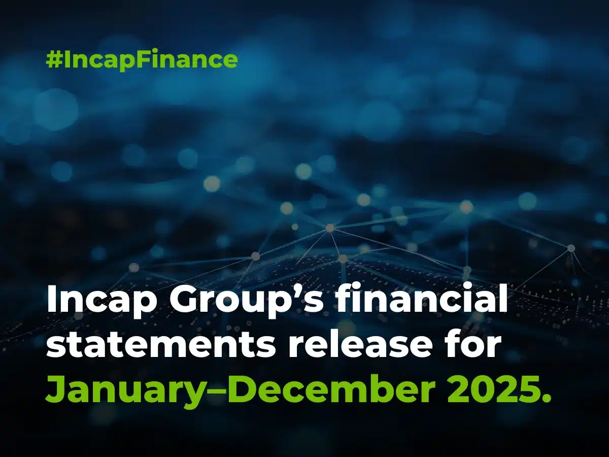Incap Group’s financial statements release for January–December 2025 (unaudited) Incap Group’s financial statements release for January–December 2025 (unaudited)