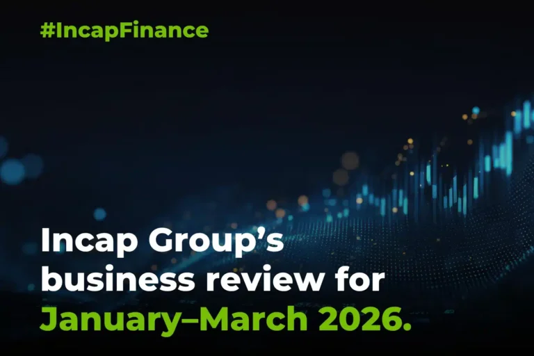 Incap Group’s business review for January–March 2026