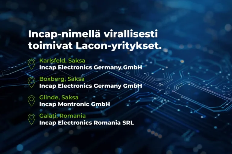 Incap-nimellä virallisesti toimivat Lacon-yritykset