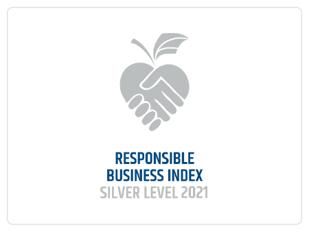 Incap Estonia Award - Responsible Business Index Silver Level 2021